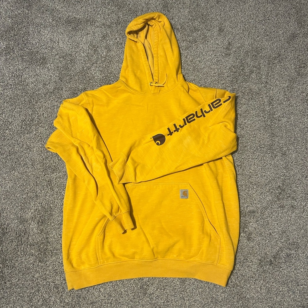 Carhartt Golden Hoodie with Logo Patch